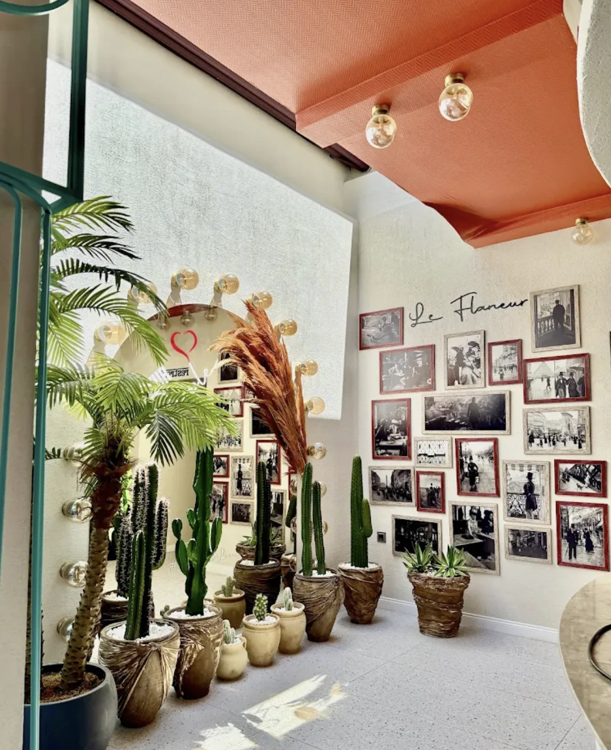 Flaneur Bakes aydınlatma uygulamasından bir görünüm