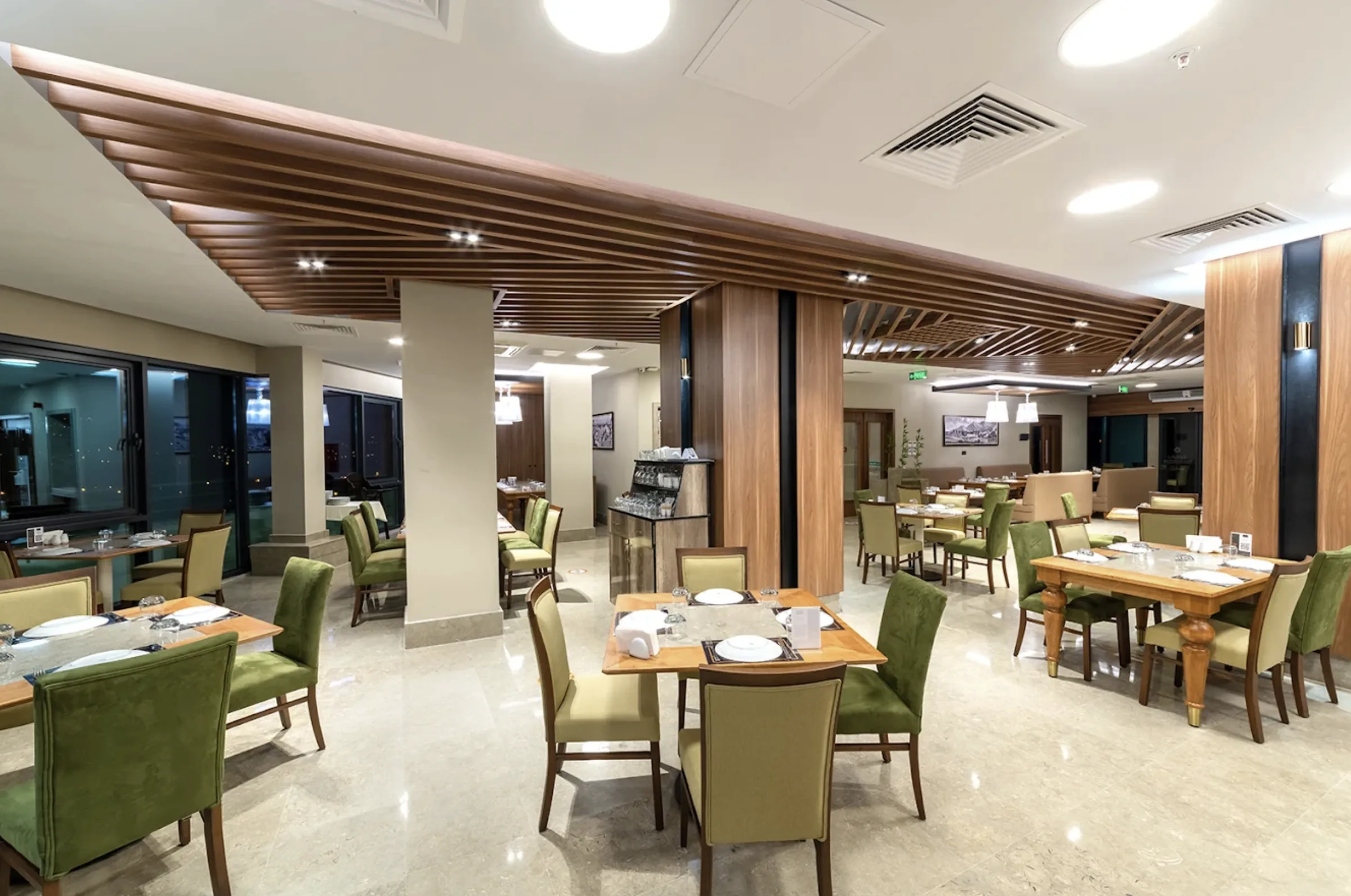 Hatay Artes Otel aydınlatma uygulamasından bir görünüm
