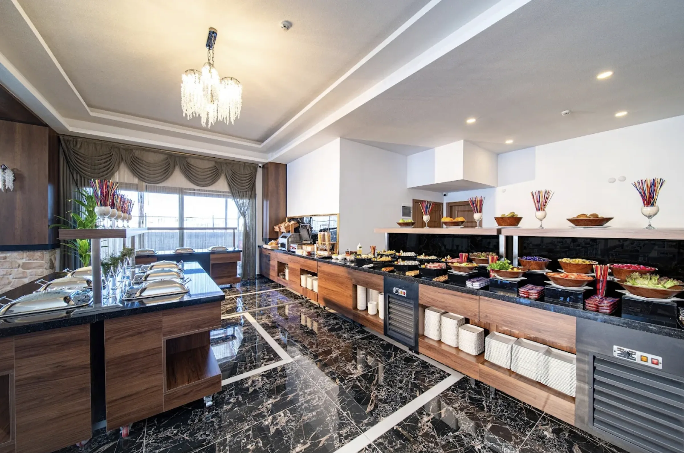 Peony Palace Erciyes aydınlatma uygulamasından bir görünüm