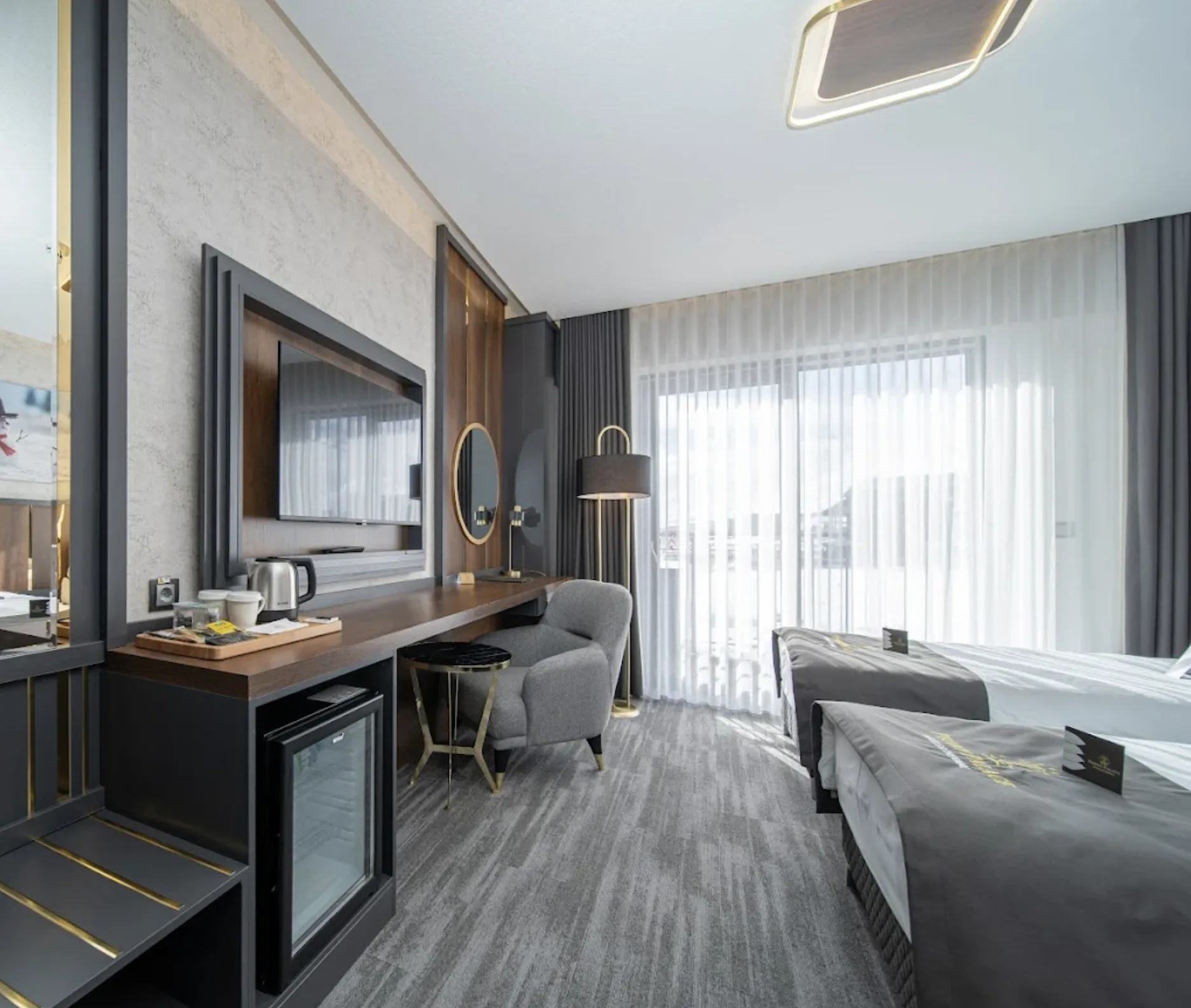 Peony Palace Erciyes aydınlatma uygulamasından bir görünüm