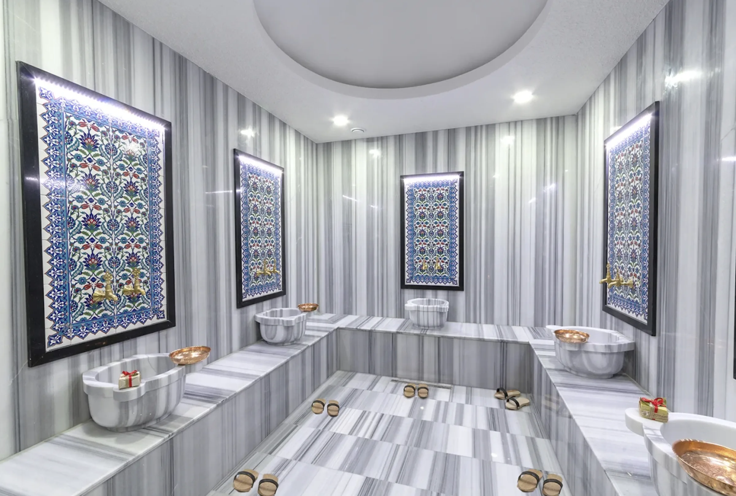 Hatay Artes Otel aydınlatma uygulamasından bir görünüm