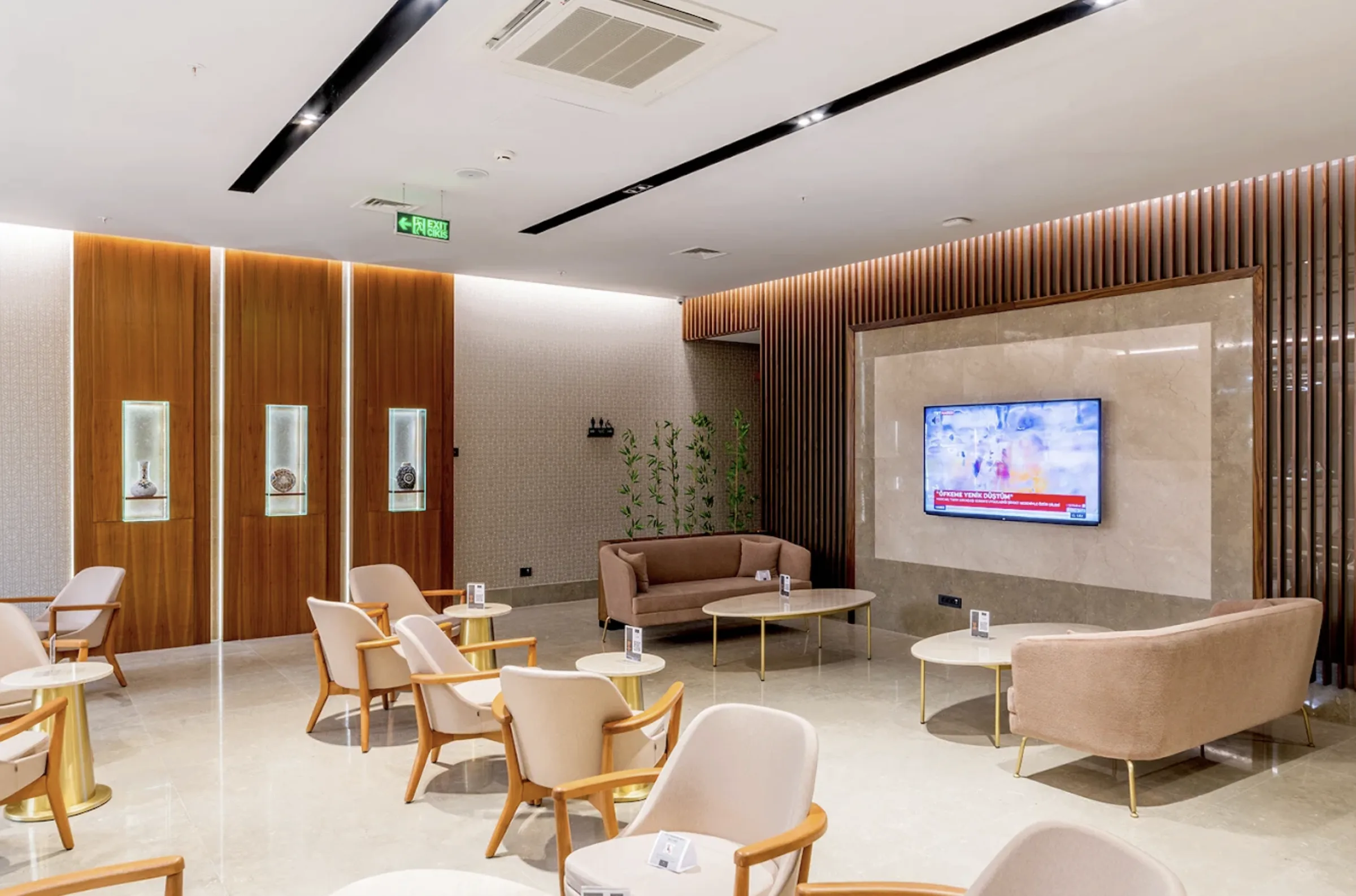 Hatay Artes Otel aydınlatma uygulamasından bir görünüm