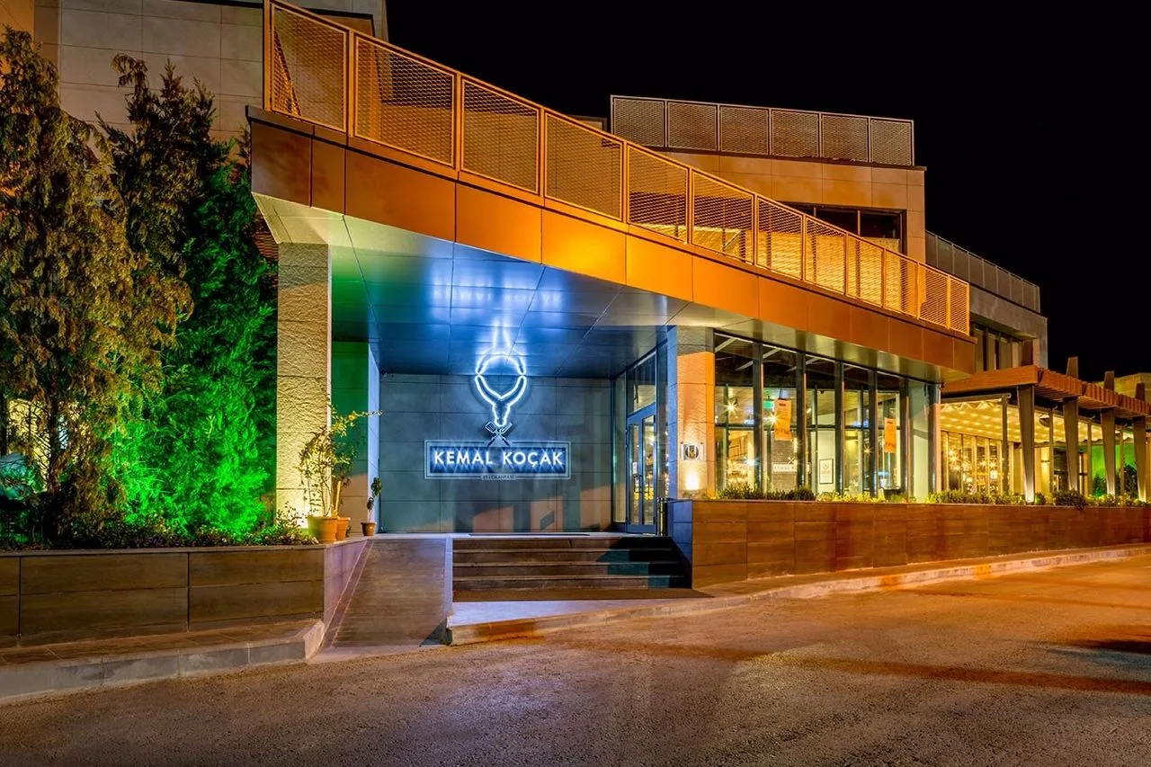 Kemal Koçak Restoran aydınlatma uygulamasından bir görünüm
