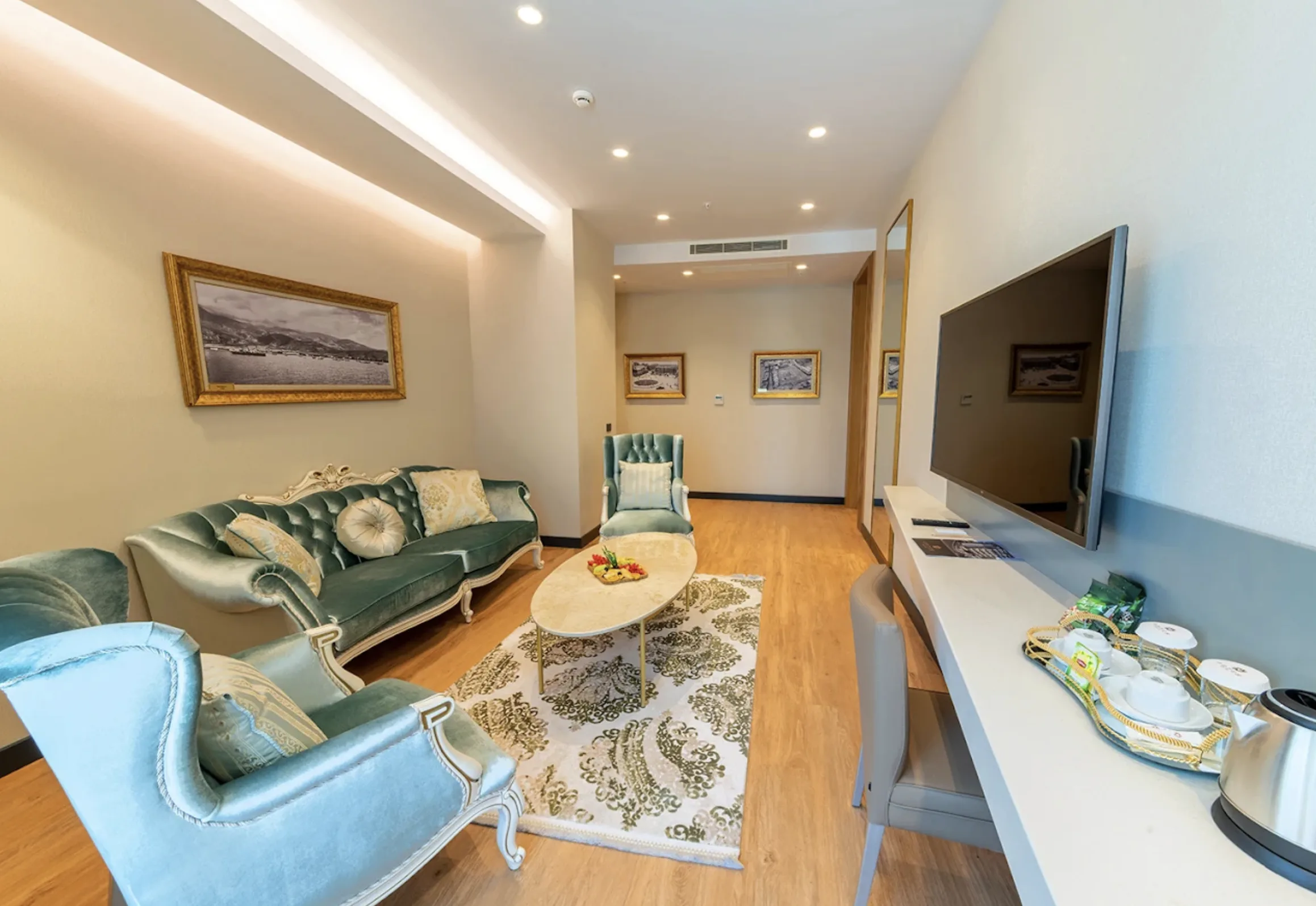 Hatay Artes Otel aydınlatma uygulamasından bir görünüm