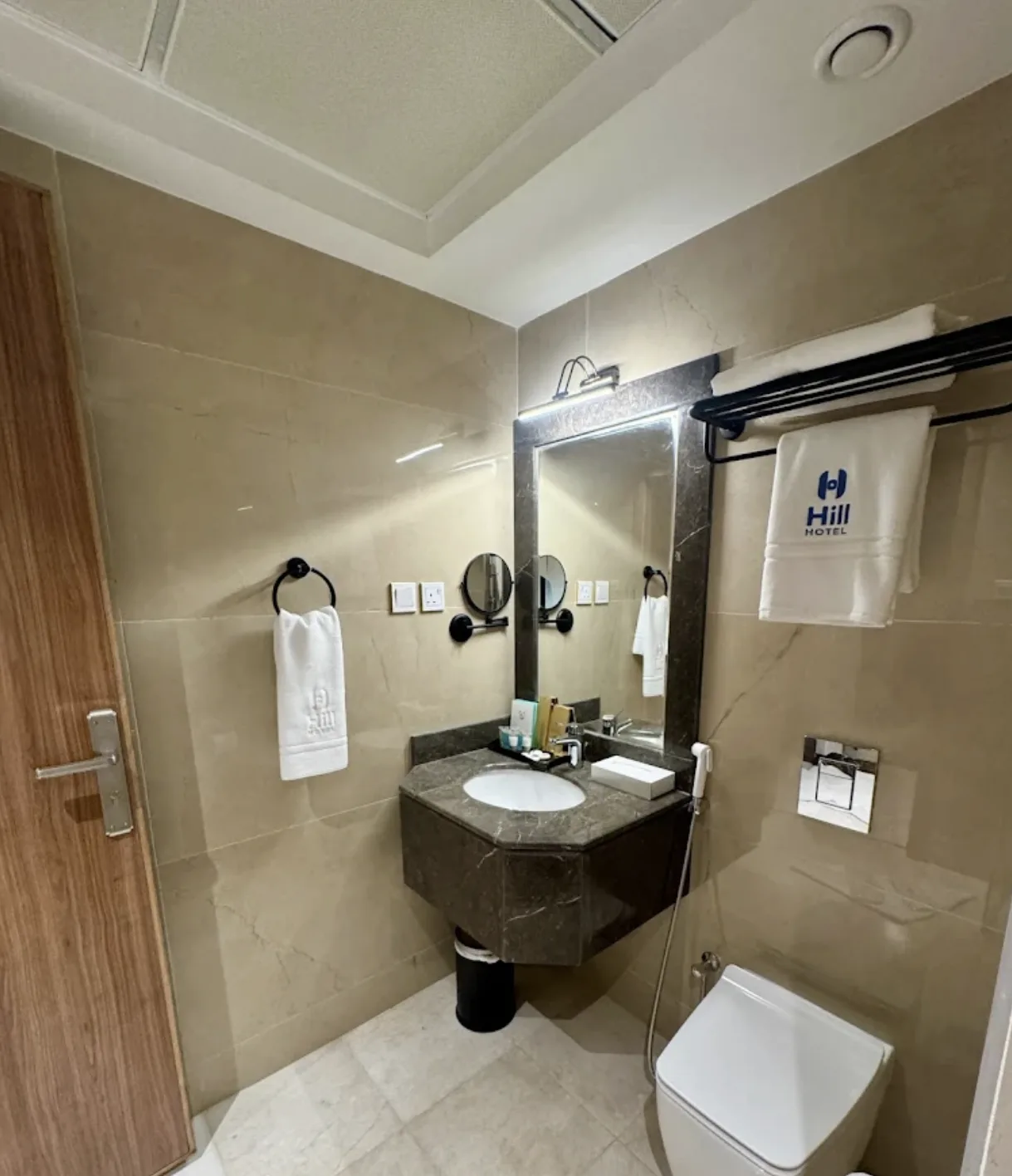 Medine Hıll Otel aydınlatma uygulamasından bir görünüm