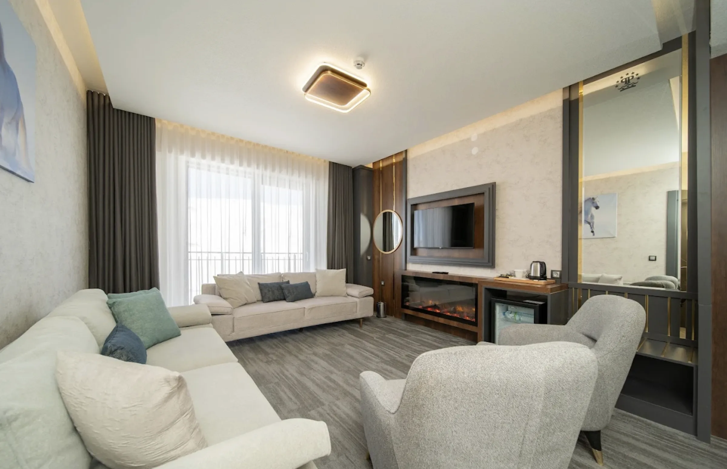 Peony Palace Erciyes aydınlatma uygulamasından bir görünüm
