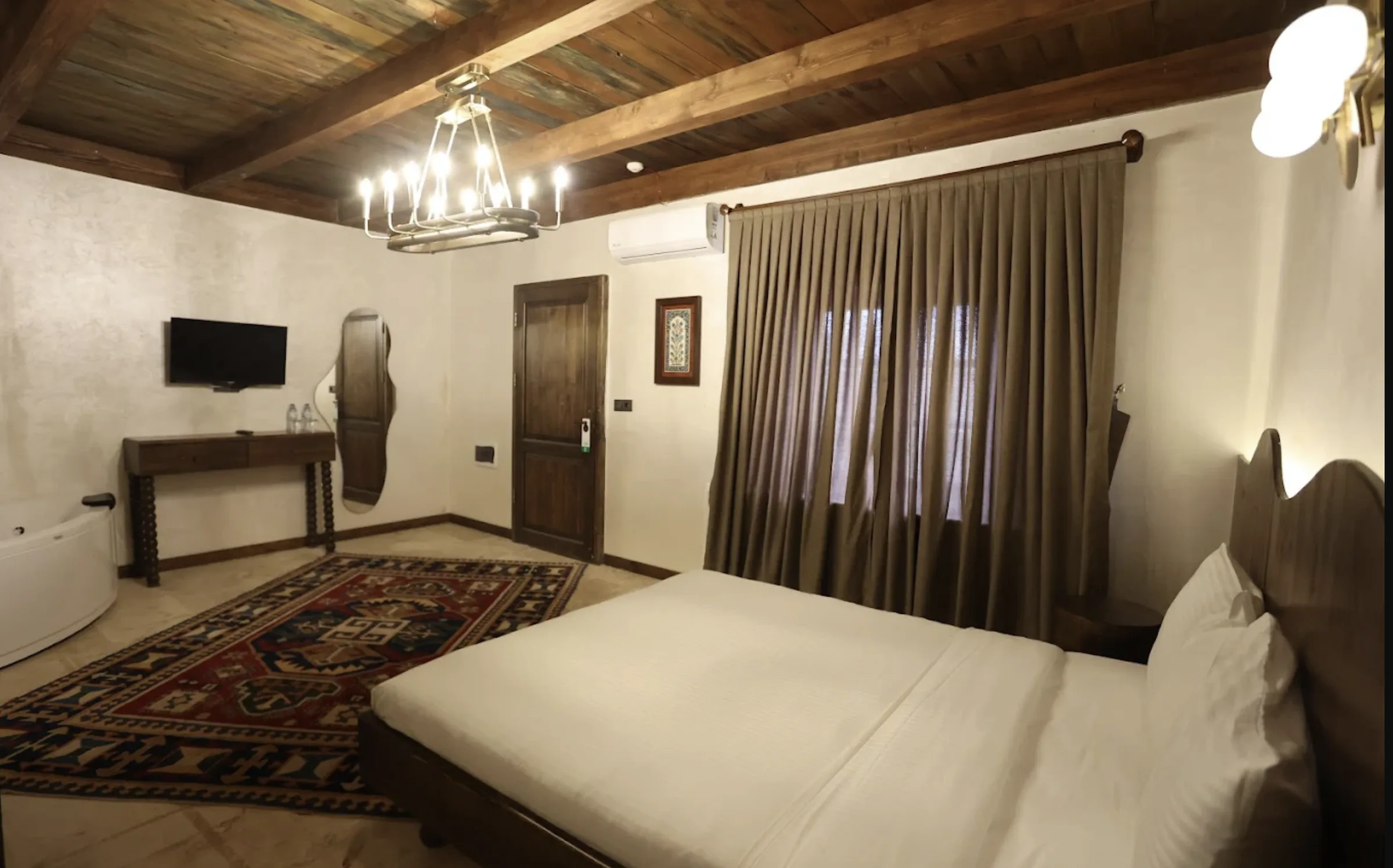 My Cappadocıa Stone House aydınlatma uygulamasından bir görünüm