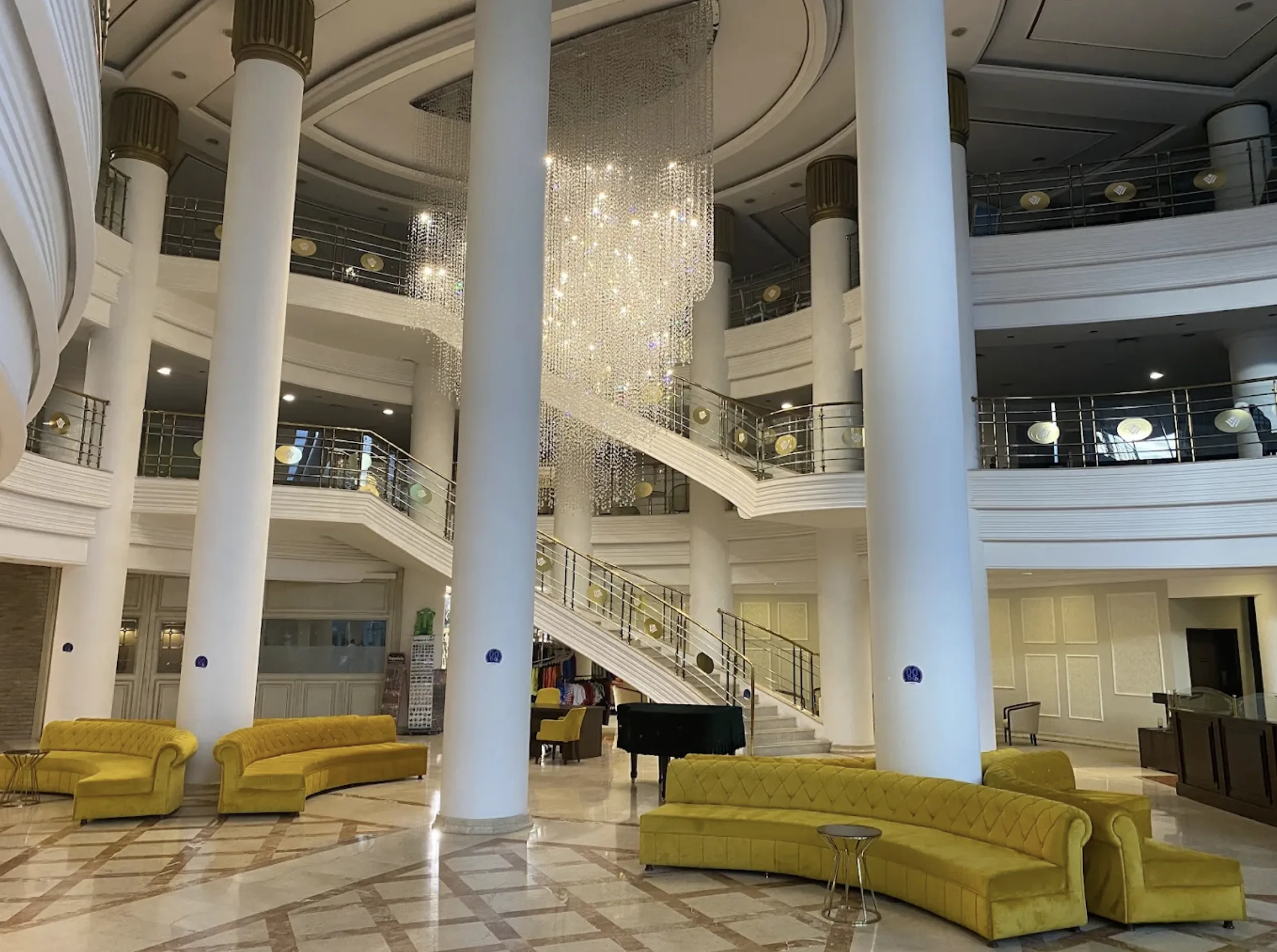 Wyndham Kayseri aydınlatma uygulamasından bir görünüm