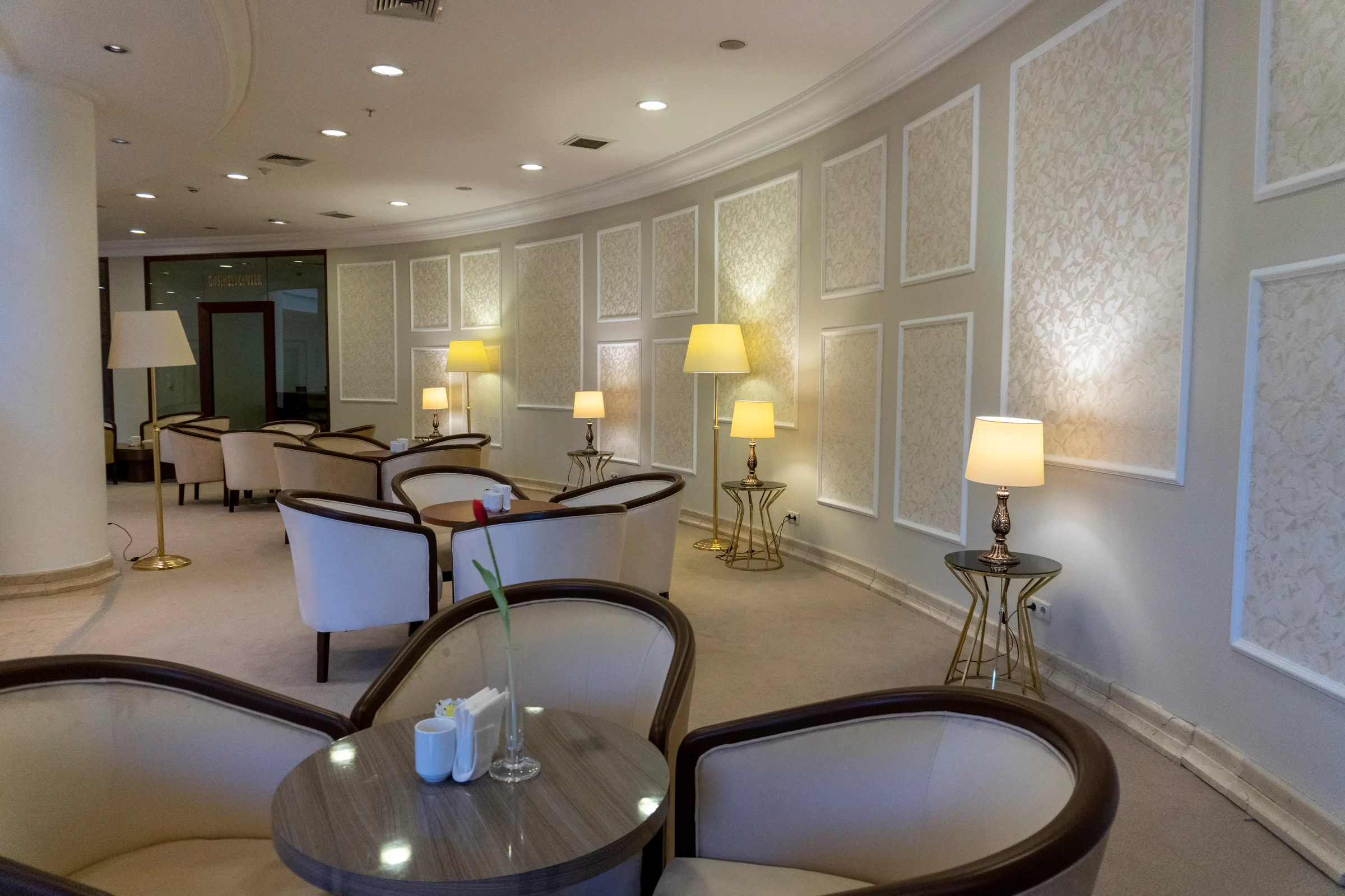 Wyndham Kayseri aydınlatma uygulamasından bir görünüm