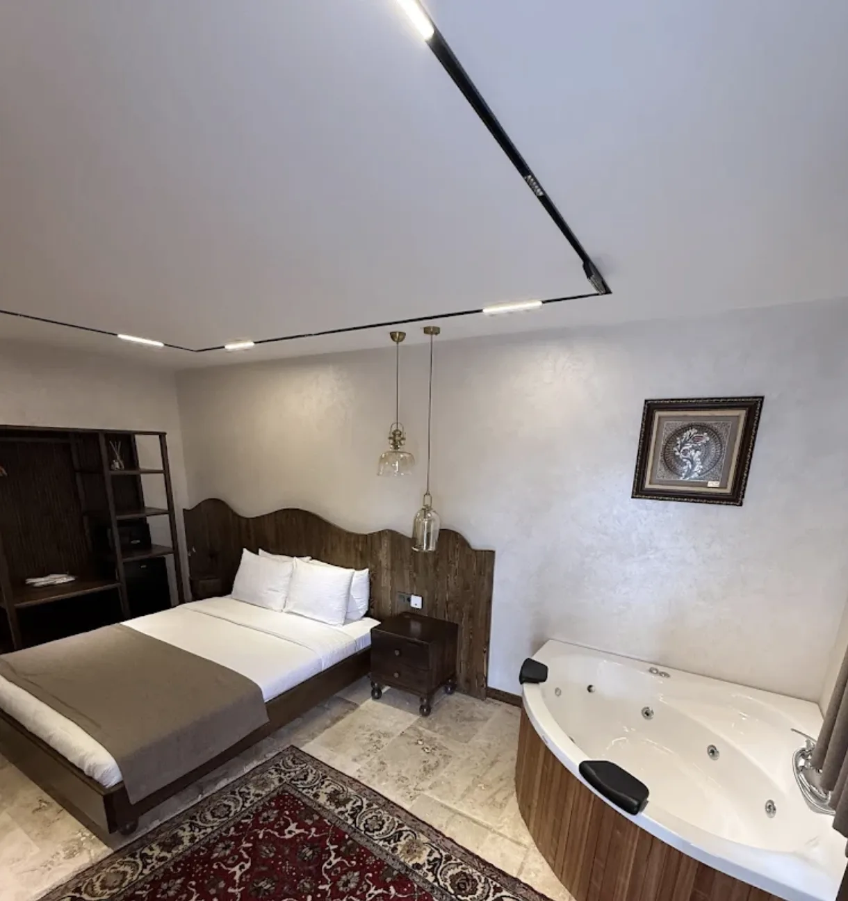 My Cappadocıa Stone House aydınlatma uygulamasından bir görünüm