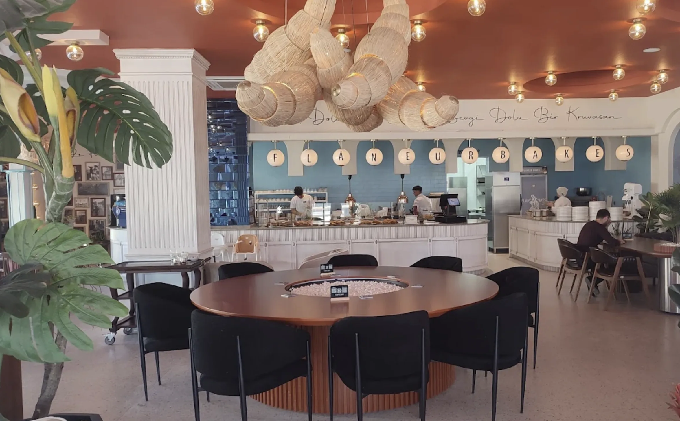 Flaneur Bakes aydınlatma uygulamasından bir görünüm