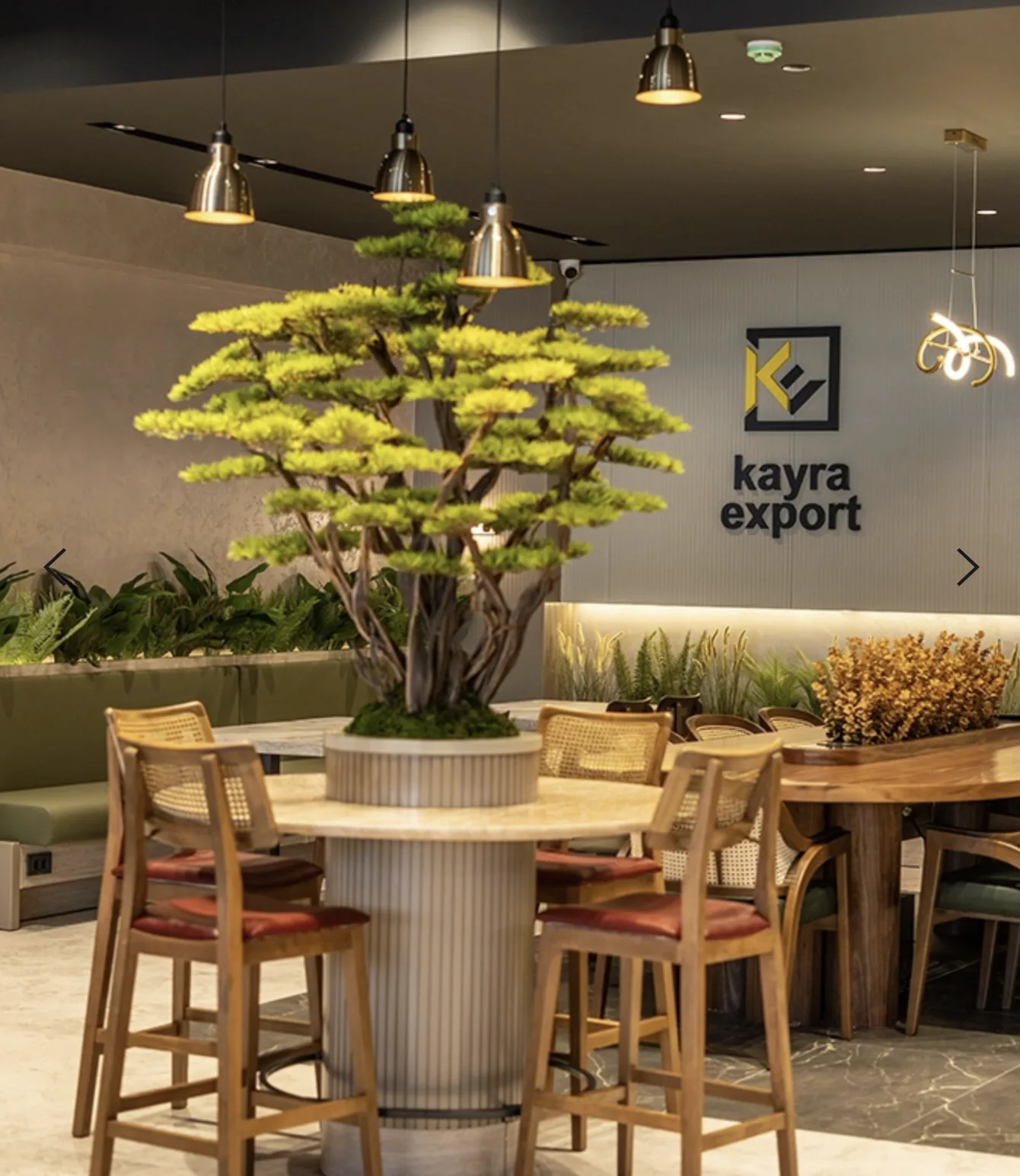 Kayra Export aydınlatma uygulamasından bir görünüm