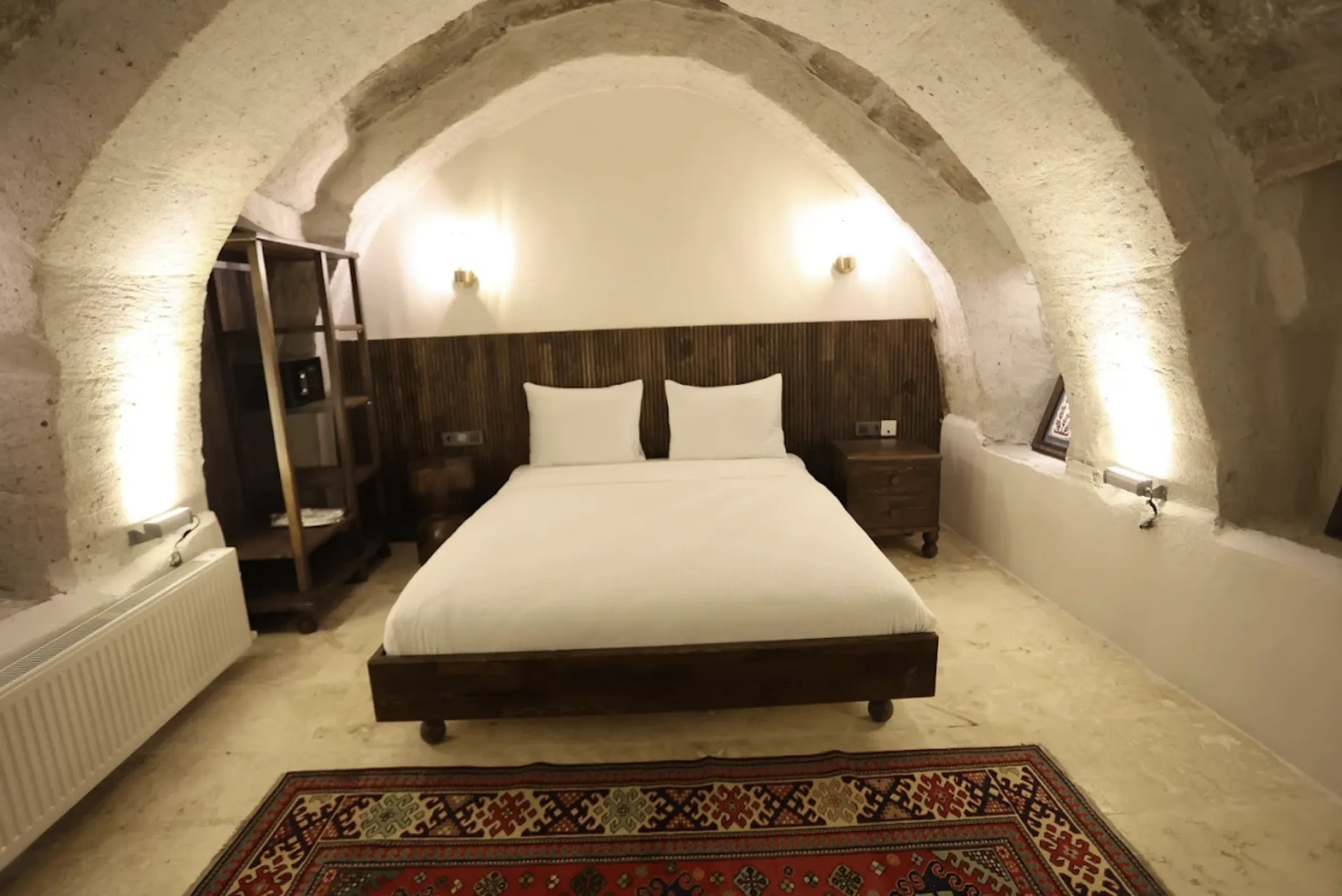 My Cappadocıa Stone House aydınlatma uygulamasından bir görünüm