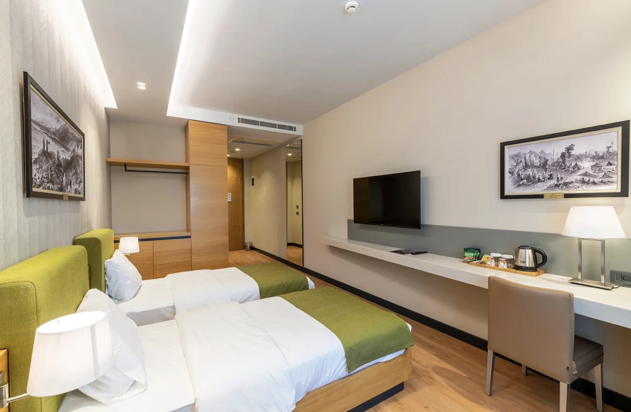 Hatay Artes Otel aydınlatma uygulamasından bir görünüm